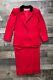 Womens Vintage Suit Set Valentino Color Red Size 42/8