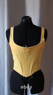 Yellow Vivienne Westwood Red Label Vintage Corset Top Bustiere