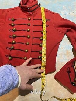 153. Vintage Ralph Lauren Denim & Supply Band Military Cropped Jacket S Rare