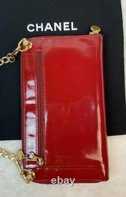 Authentique Chanel CC Patent Leather Long Walletus Seller