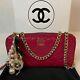 Chanel Autoentique Camilla Noir Cuir Cc Zip Autour De Long Walletmus Seller