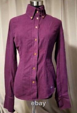 Chemise à manches longues vintage pour femme de la marque Vivienne Westwood RED LABEL, taille 2.