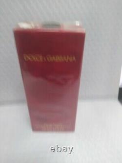 DOLCE & GABBANA ROUGE Pour Femmes EDT 100 ml 3.4 OZ FORMULE ORIGINALE ANCIENNE VINTAGE NIB