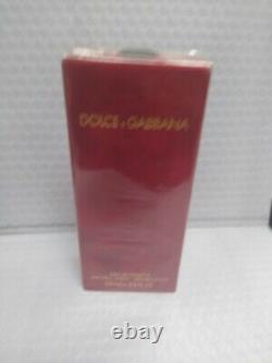 DOLCE & GABBANA ROUGE Pour Femmes EDT 100 ml 3.4 OZ FORMULE ORIGINALE ANCIENNE VINTAGE NIB