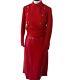 Ensemble Jupe Et Haut Ronald Amey Pour Femme Taille Xs Vintage Rouge Avec Poches En Laine De Couture