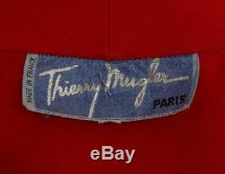 Fabuleux Thierry Mugler Paris Veste Vintage Royaume-uni 12 Nous 10 Eu 38 Fr 40 I 42