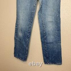 Femme Vintage Levis Red Tab 26501 0116 1980s Jeans Denim Bleu 29 X 34