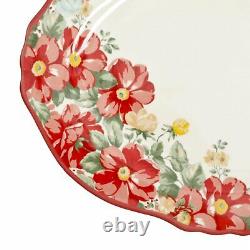 La Pionnière Vintage Floral 14.5-inch Serving Platter
