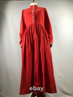 Lanz Originals Salzbourg Robe Vintage 1980 Taille Femme 46