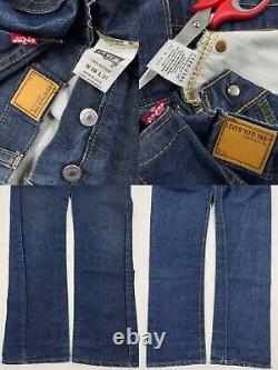 Levis 501 USA Big E Vintage Vêtements 90's Red Tab Quality Denim Jeans Sz W29 L31