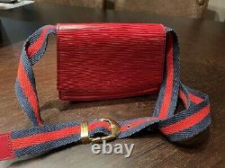 Louis Vuitton Tilsitt Epi Leder Vintage Pochette Gürteltasche VI 0961