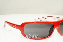 Lunettes de soleil vintage pour femmes DOLCE & GABBANA authentiques rouges DG 2150 482 30847