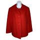Manteau De Pois Vintage Pendleton Pour Femmes Taille Large Rouge Étiquette Or Lire La Description