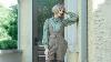 Petit Ami Casual Mode Vintage Femmes Top Oversize Chemisier Manches Longues Vert Rouge