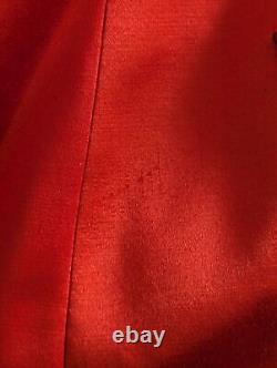 Rare Vintage Escada Red Silk/Wool Blazer Abstract Sequin Design Size42/UK12/US10
 <br/> 
	 <br/>  Rareté Vintage Escada Rouge Soie/Laine Blazer Design Abstrait à Sequins Taille 42/UK12/US10