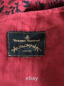 Rare Vtg Vivienne Westwood Anglomania Red Dress M