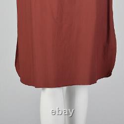 Robe d'été sans manches vintage Emanuel Ungaro des années 1990 de couleur bourgogne, taille XXS.