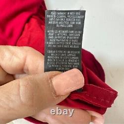 Robe moulante en tricot rouge Donna Karan Black Label Vintage à 1695$ - Taille M