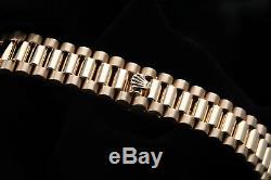 Rolex 26mm Présidentielle Cadran Noir En Or Jaune 18 Carats Mesdames Diamond Watch