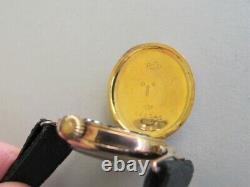 Rolex Wristwatch W & D Cas Vintage 9k Pink Gold Red 12 Dames C. 1916 Avec Boîte
