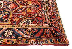 Tapis de couloir oriental fait main en forme de ferme géométrique 4X12 pour la décoration bohème de la maison