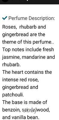 Très rare ! Discontinué ! Vintage Burberry Brit Red 3.3oz Eau de Parfum pour femmes
