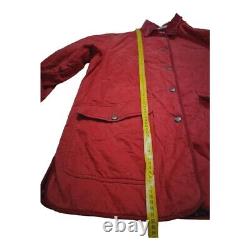 Veste Vintage Burberry Femme Taille 38 Rouge Matelassée à Carreaux Nova Check