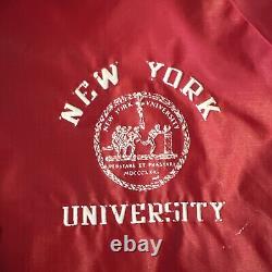 Veste Vintage de l'Université de New York MVP COR. Moyen
