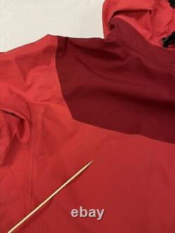 Veste coupe-vent Vintage Arcteryx Theta XCR pour femme, taille S, rouge.