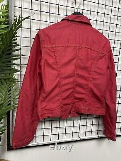 Veste pour femme Dolce & Gabbana vintage rouge taille XL oversize