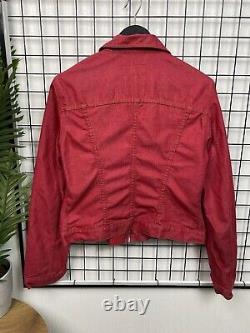 Veste pour femme Dolce & Gabbana vintage rouge taille XL oversize