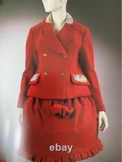 Veste rouge vintage Vivienne Westwood