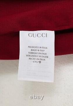 Vieilles Femmes Gucci Robe Gaine A-line V Cou 3/4 Manches Rouge Taille Eu 44 Us 14