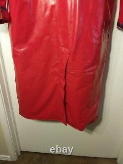 Vintage 80's Sporn De Kenn Pour Le Jacket De Rain Red Wipppette Sz Longueur Longueur Longueur Longueur