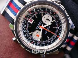 Vintage Brietling Chronomat Chrono-matic 1806 Iraqi Air Force Men's Wrist Watch
