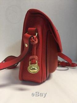 Vintage Dooney & Bourkeawlredp35 Moyen Simple Pocketoutbackbag18115m S172