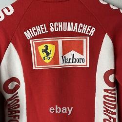 Vintage Formule 1 (f1) Ferrari Marlboro Michel Schumacher Racing Veste Sz Small