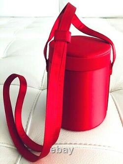 Vintage Jamais Utilisé! Red Silk Paloma Picasso Crossbody Evening Purse Bag Italie