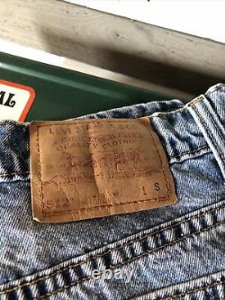 Vintage Levis Jeans Red Tab 512 Slim Fit Gigoté Femmes 13 Short Made In USA