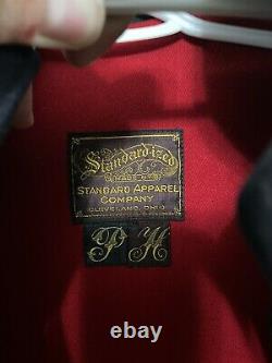 Vintage Navy/red Wool Standard Vêtements Co Infirmières Uniforme Cape Poncho Cloak Os