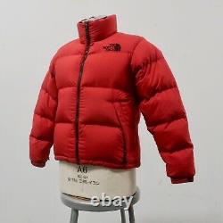 Vintage North Face Nuptse Quilted Puffer Down Veste Femme Taille S