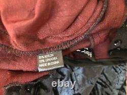 Vintage Rare Betsey Johnson New York Robe En Velours Y2k Femme Taille 6