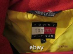 Vintage Tommy Hilfigerfleece & Nylonwomensjacket-coatredblueyellowmoyen