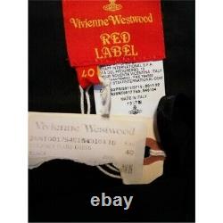 Vintage Vivienne Westwood Red Label Black Corset It 40 Uk 6 États-unis 2