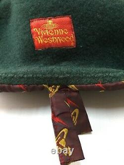Vivienne Westwood Kangol Label Rouge Ancien Beret 90s Made In England