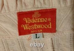 Vivienne Westwood Vintage 90s Pin Up Rose Top/ Italie/rouge Label/s/m/10/12. Vw Orbe